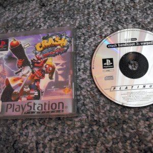 Crash Bandicoot 3 Warped Playstation Platinum PAL